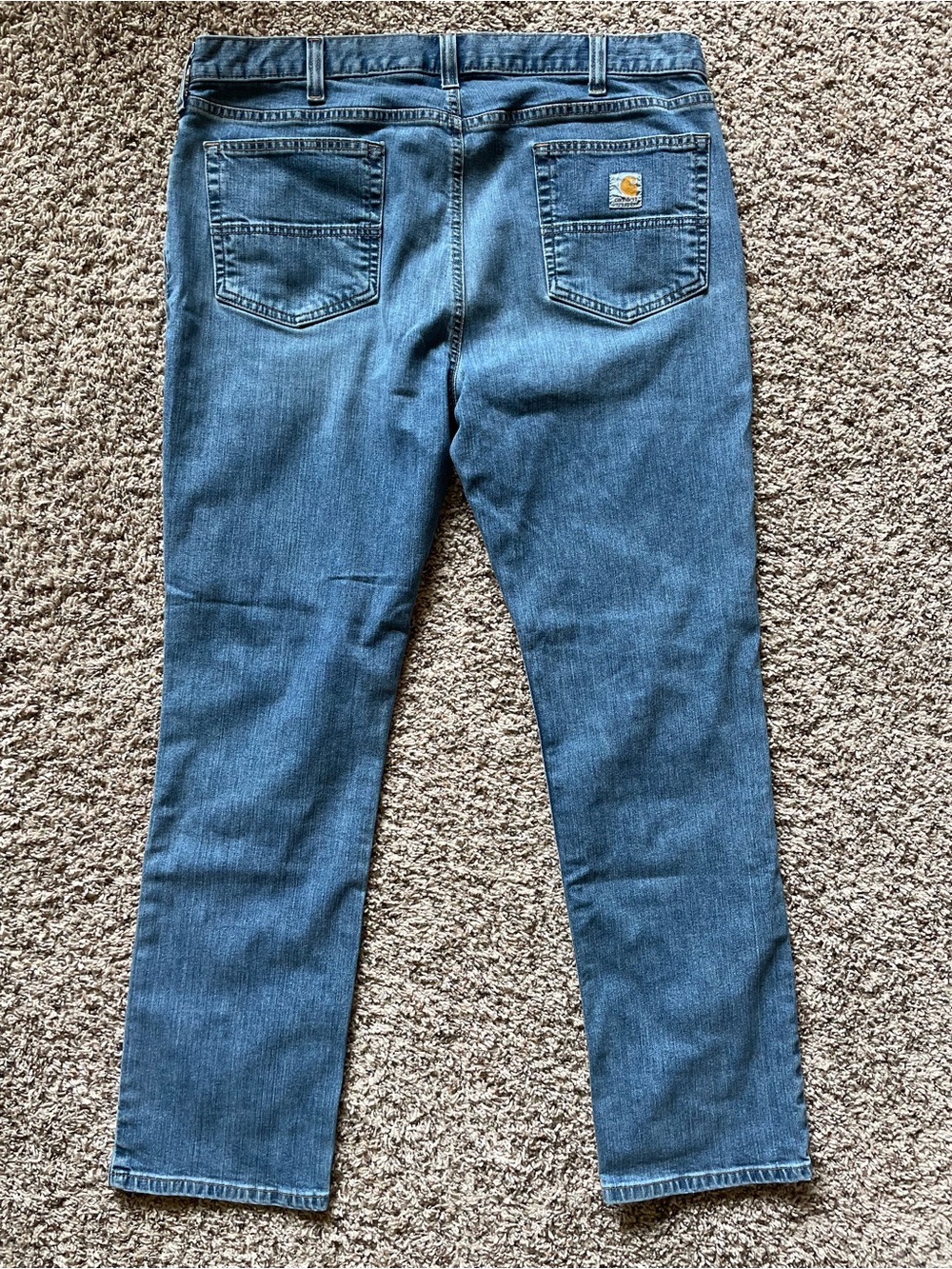 Carhartt Straight Fit Rugged Flex Men’s Jeans Size 38x32 (measures 37x31) EUC